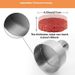 Stainless Steel Patty Press - Professional Burger Mold For Uniform Thickness (11.5cm & 14cm, Dishwasher Safe, Non-Stick,_maomaolike.com