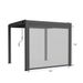 Multi-Function Windproof Roller Blind, Sunshade Heat Insulation Dust & Mosquito Proof, For Balcony Pergola Patio_maomaolike.com