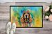 Cocker Spaniel Hippie Dawg Doormat Front Door Mat Indoor Outdoor Rugs For Entryway, Non Slip Washable Low Pile, 24H X 36W_maomaolike.com