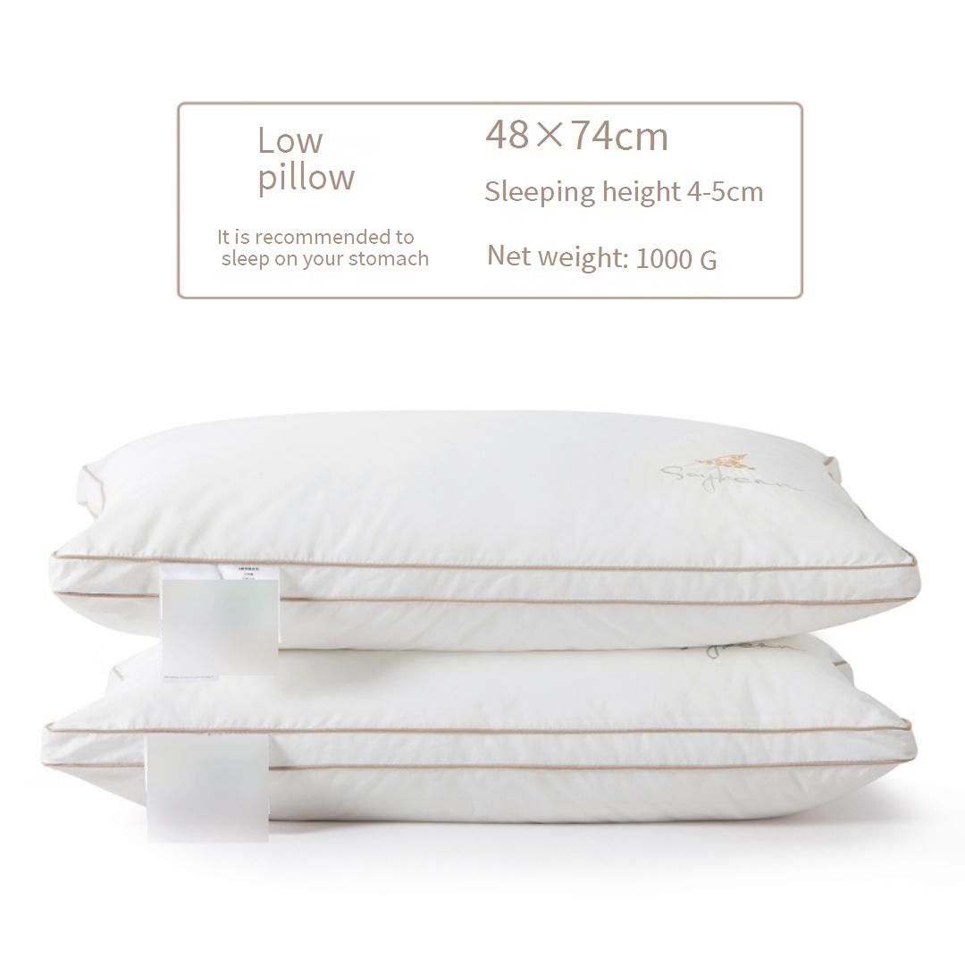 Home Textile Soft Sleeping Pillow Soy Fiber Cervical Pillow_maomaolike.com