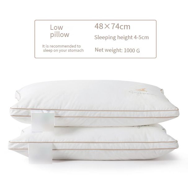 Home Textile Soft Sleeping Pillow Soy Fiber Cervical Pillow_maomaolike.com