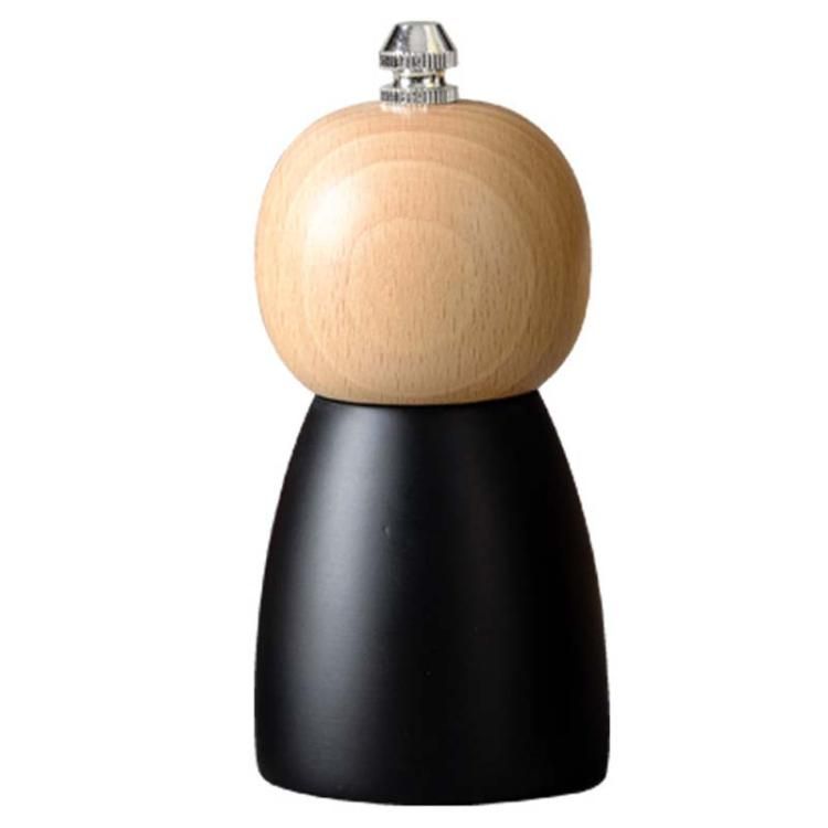 Round Head Manual Pepper Mill Ceramic Core Kitchen Tool_maomaolike.com