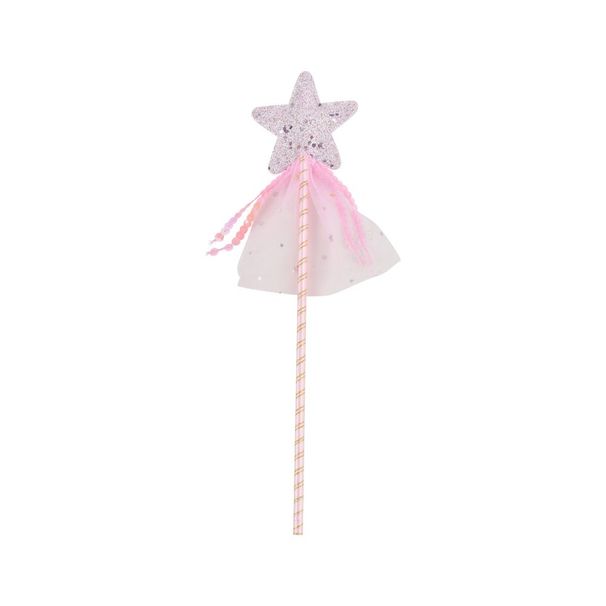 pink Fairy Wand Magic Wand32cm 12pcs_maomaolike.com
