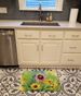 Kentucky Goldenrod In Watercolor Memory Foam Kitchen Mat Machine Washable Anti-Fatigue Mat Cushion Comfort Bath Mat Or Kitchen Rug_maomaolike.com