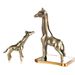 Miniature Landscape Simulation Animal Cute Giraffe Figurine Doll Succulent Bonsai Gardening Fence Decoration Landscaping Prop_maomaolike.com
