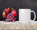 Colorful Pomegranates Large Sandstone Coasters Pack Of 4 Absorbent Round Coasters Decor Gifts For Men Or Women, 4 In, Multicolor_maomaolike.com