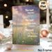 Biblical Verse Painting Poster, Soft-toned Dreamy Dusk Wildflower Meadow Poster, Inspirational Religious Blessing Decor Ideal For Home, Bedroom And_maomaolike.com