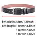 Genuine Leather For Men's High Quality Buckle Jeans Cowskin Casual Belts Business Cowboy Waistband Male Fashion Designer_maomaolike.com