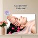 Facial Massage Themed Painting Poster, Serene Soft-toned Relaxation Scene Poster, Calming Decorative Piece Ideal For Spa Room, Beauty Salon_maomaolike.com