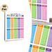 Multiplication Table Painting Poster, Vibrant Colorful Organized Math Chart Poster, Clear Multiplication Guide To Support Math Learning, Ideal For_maomaolike.com