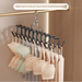 Camisole Underwear Hook Multi-Functional Hanger Vest Storage Artifact Home Dormitory Non-Slip Multi-Clip Drying Rack_maomaolike.com