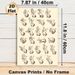 American Sign Language Alphabet Painting Poster, Vintage-style Hand Gesture Alphabet Illustration Poster, Educational Sign Language Learning_maomaolike.com