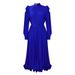 Women's Clothing women's autumn puff sleeve top pleated skirt two piece suit_maomaolike.com