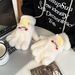 Korean-style Cute Seal For Students, Winter Fleece-lined Thickened Neck Warmer, Cold-proof Cycling Neck-hanging Warm Gloves_maomaolike.com