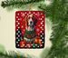 Brittany Spaniel Holiday Christmas Porcelain Ornament Christmas Tree Hanging Decorations For Home Christmas Holiday, Rectangle, Gift, Multicolor_maomaolike.com