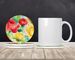 Ranunculus In Watercolor Large Sandstone Coasters Pack Of 4 Absorbent Round Coasters Decor Gifts For Men Or Women, 4 In, Multicolor_maomaolike.com