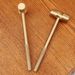 Brass Multi-Functional Mini Two-Head Round Small Copper One Sets The Tone Iron Hammer Crafts_maomaolike.com