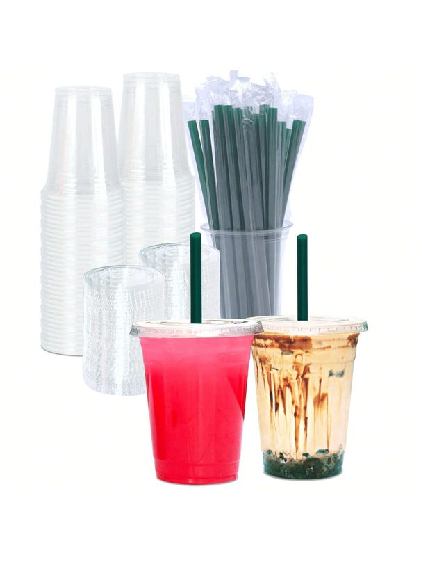 Reusable Stackable, Multi-purpose Cup For Coffee Shop, Christmas, Birthday Party, Food And Beverage Transparent Cup_maomaolike.com