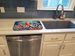 Octopus Among Coral Dish Drying Mat Absorbent Dish Drying Mat Pad For Kitchen Counter Dish Drainer Mat For Countertop, 14 X 21", Multicolor_maomaolike.com