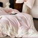 Fleece-Lined Thickened Autumn Winter Warm Milk Velvet Four-Piece Set Double-Sided Coral Fleece Duvet Cover Bed Sheet Fresh Simple_maomaolike.com