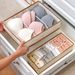 Drawer Organizer Divider Underwear Storage Box Sock Organizer Magic Divider Wardrobe Bra Leggings Organizer Basket_maomaolike.com