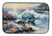 Coastal Wildlife Seals Dish Drying Mat Absorbent Dish Drying Mat Pad For Kitchen Counter Dish Drainer Mat For Countertop, 14 X 21", Multicolor_maomaolike.com