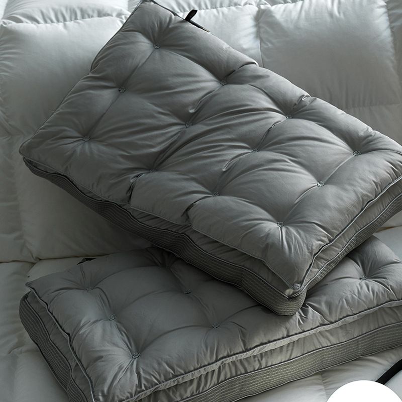 Soft Pillow Cotton Soft Silky Two In One Double Layer Neck Pillow Core_maomaolike.com