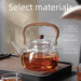 Thickened Borosilicate Glass Teapot, Suitable For Open Flame, High Temperature Resistant, Electric Ceramic Stove Kettle,_maomaolike.com