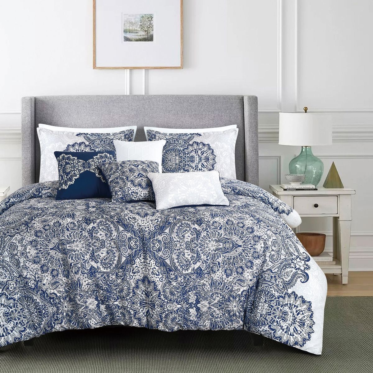 Estime 7 Pieces Comforter Set_maomaolike.com