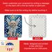 Poodle My Angel Porcelain Ornament Christmas Tree Hanging Decorations For Home Christmas Holiday, Rectangle, Gift, Multicolor_maomaolike.com