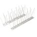 Stainless Steel Pigeon Spikes Bird Repeller Deterrent Traps Anti-bird Repellent Pest Control Garden Balcony Thorn Nail_maomaolike.com