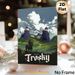 Trosky Castle Themed Painting Poster, Vintage Travel-style Scenic Poster, Captivating Medieval Landscape Featuring Knight And Castle, Ideal For Living_maomaolike.com
