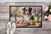 Decorating Easter Australian Shepherd Doormat Front Door Mat Indoor Outdoor Rugs For Entryway, Non Slip Washable Low Pile, 24H X 36W_maomaolike.com