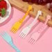 12pcs Reusable Giraffe Exquisite Fork Snacks, Cakes, And Fruit Decoration - Perfect For Outdoor Use_maomaolike.com