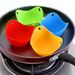 Silicone Egg Poachers - Set of 4 for Microwave, Air Fryer, Stovetop - BPA-Free Kitchen Gadgets for Perfectly Poached Eggs_maomaolike.com