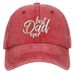 Unisex Washed cotton Embroidery Dad Alphabet baseball hat Father's Day gift hat Hip Hop hat_maomaolike.com