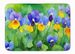 Illinois Violet In Watercolor Memory Foam Kitchen Mat Machine Washable Anti-Fatigue Mat Cushion Comfort Bath Mat Or Kitchen Rug_maomaolike.com