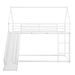 Twin Over Twin House Bed With Ladder And Slider, House Bed, Bunk Bed_maomaolike.com