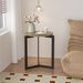 19.68"H Round Side Table, Round Accent End Table With Sturdy Metal Frame, Round Nightstand, For Living Room, Bedroom, Balcony, Office_maomaolike.com