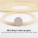 10Pcs Practical Dream Catcher Ring Round Wooden Bamboo Hoop DIY Crafts Tools Floral Hoop Bamboo Ring 10 13 15 18 20 23 27 30cm_maomaolike.com