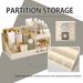 RYYD Brush Organizer Case - Clear Drawers|Desk Storage_maomaolike.com