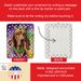 Redbone Coonhound King Of Mardi Gras Porcelain Ornament Christmas Tree Hanging Decorations For Home Christmas Holiday, Rectangle, Gift, Multicolor_maomaolike.com