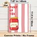 Strawberry Jam Themed Painting Poster, Playful Cartoon Style Jam Jar With "Pump Up The Jam" Text Poster, Cheerful Design Ideal For Kitchen And Dining_maomaolike.com