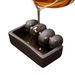 Purple Clay Pig Pet Can Raise Four Pigs Water Personalized Table Kung Fu Mini Tea Drinking Ornament Ashtray_maomaolike.com