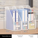 Metal Desk Organizer Frame File Archive Box Office Iron Art Storage Rack_maomaolike.com