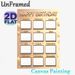 Birthday Tracker Painting Poster, Warm-toned Festive Birthday-themed Poster, Monthly Blank Frames With Party Accents To Record Birthday Dates, Ideal_maomaolike.com