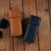Unisex Large capacity clamshell glasses case PU leather sunglasses case Large compression large size sunglasses case_maomaolike.com
