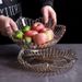 Nordic Style Crystal Glass Home Living Room Coffee Table Modern Creative Simple Snack Candy Dried Fruit Plate_maomaolike.com