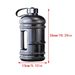 Training Sports Workout Drink 2L PETG Large Capacity Water Shaker With Handle Outdoor Gym Gallon Bottle_maomaolike.com