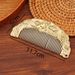 Pure Brass Dragon And Phoenix Exquisite Comb Holiday Gift Travel Portable Metal Craft Small Item For Stall Display_maomaolike.com